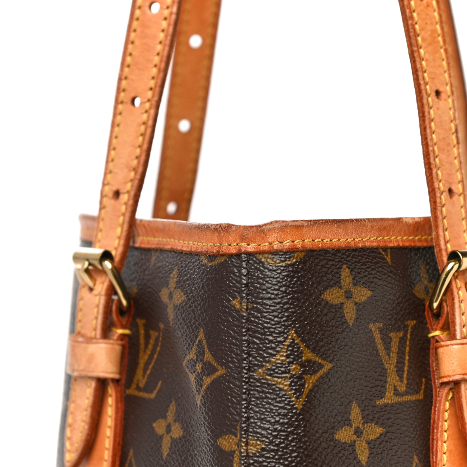 Louis Vuitton Monogram Petit Bucket 23 29 of 35