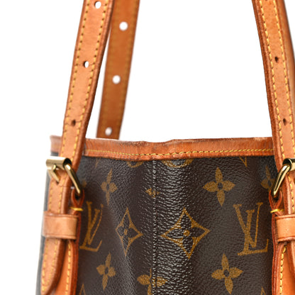 Louis Vuitton Monogram Petit Bucket 23 29 of 35