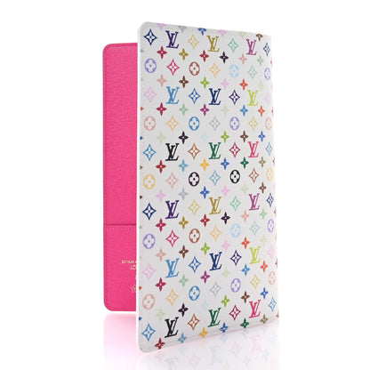 Louis Vuitton LV X TM Monogram Multicolor Emily Notebook Cover MM White 3 of 7
