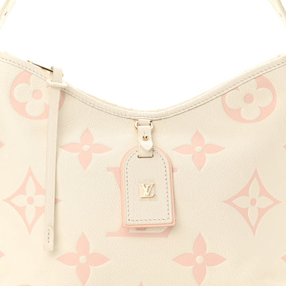 Louis Vuitton Empreinte Monogram Giant CarryAll PM Latte Chamallow 8 of 10