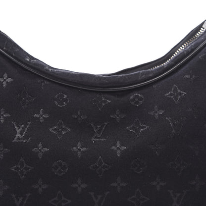 Louis Vuitton Satin Monogram Mini Boulogne Black 7 of 9