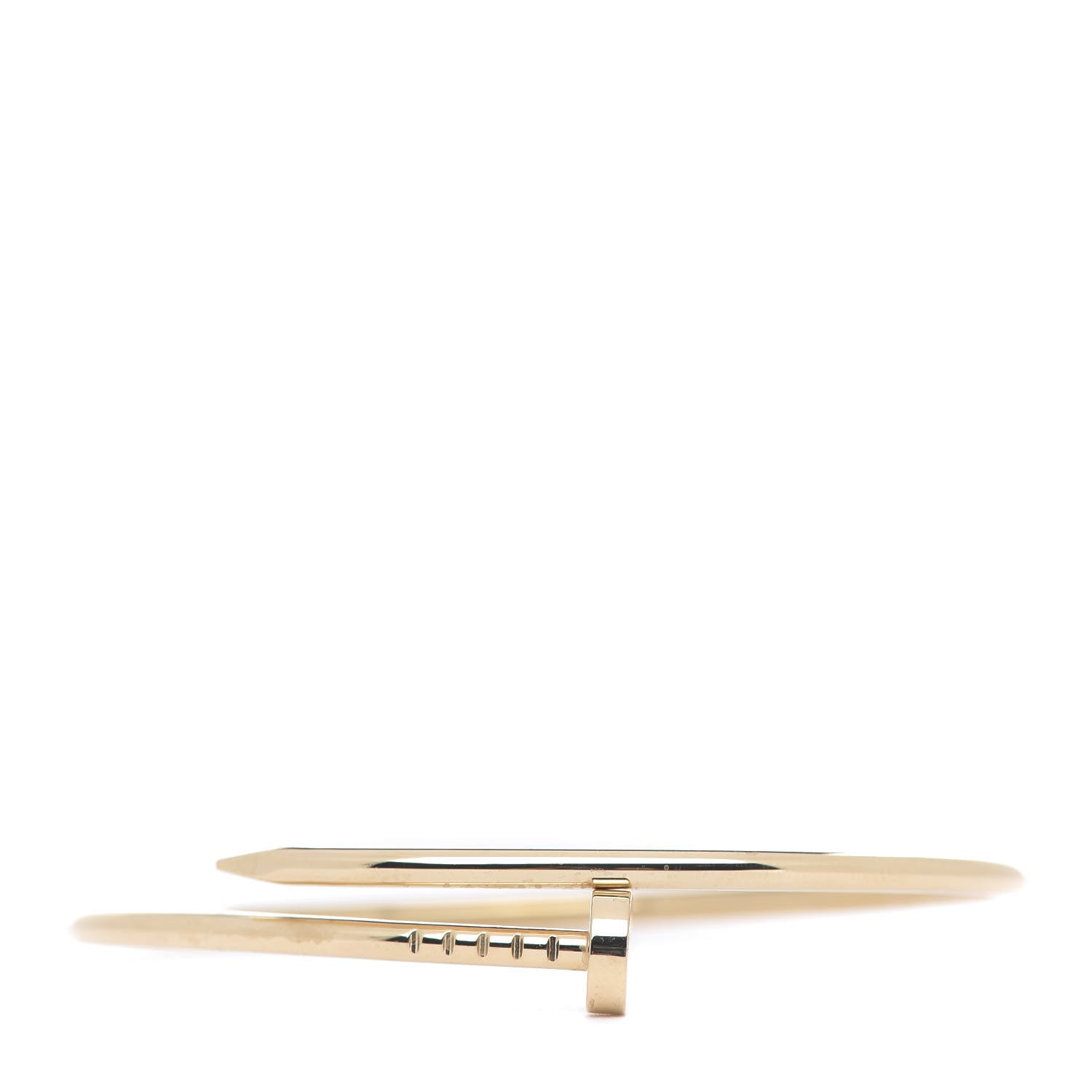 Cartier 18K Yellow Gold Small Juste Un Clou Bracelet 18 1 of 4