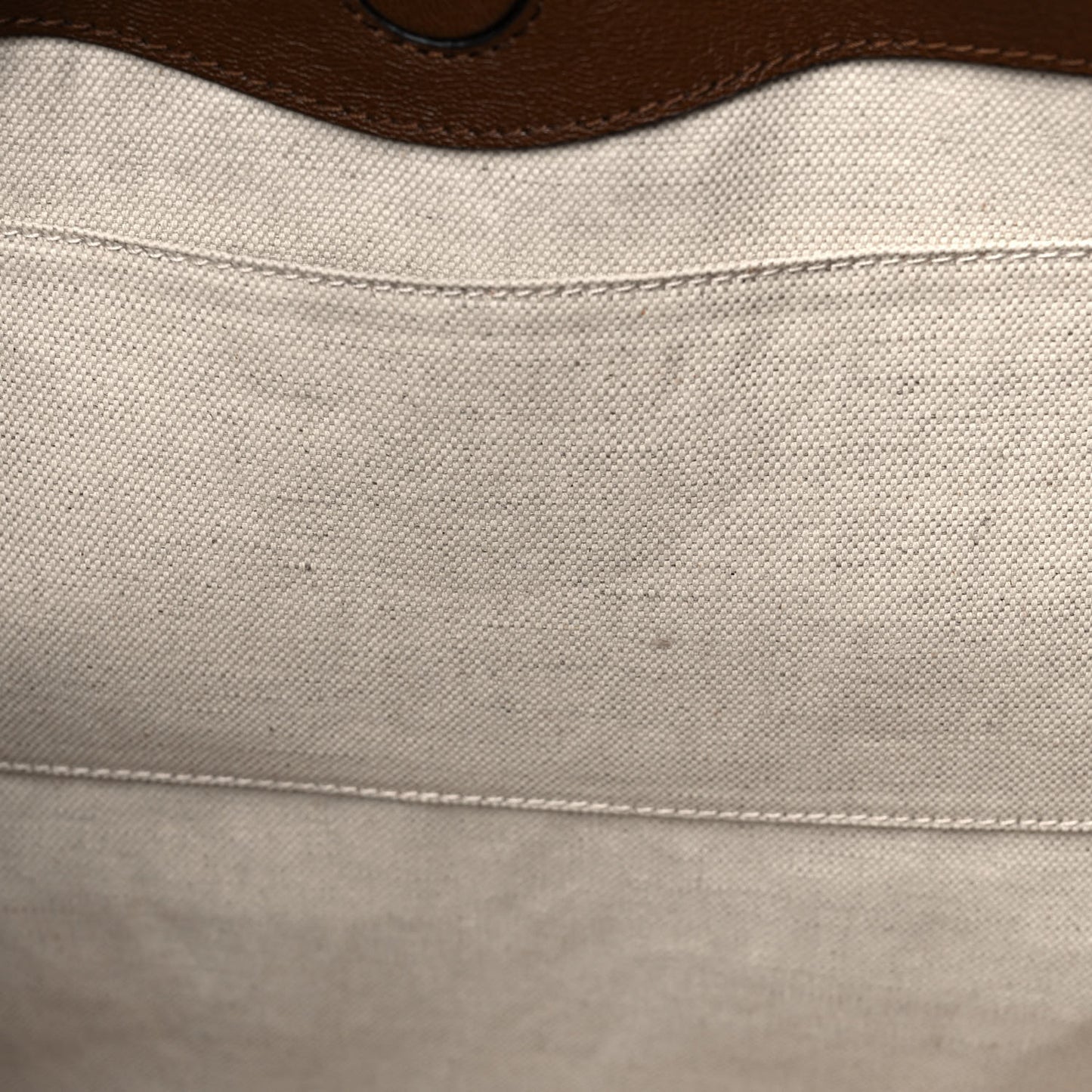 Monogram Calfskin Large Horsebit 1955 Tote Bag Beige Brown Sugar