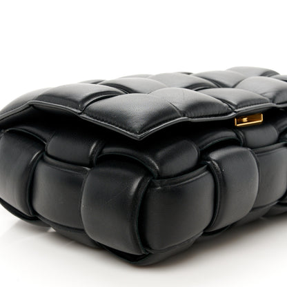 Bottega Veneta Nappa Maxi Intreccio Padded Cassette Crossbody Bag Black 11 of 12