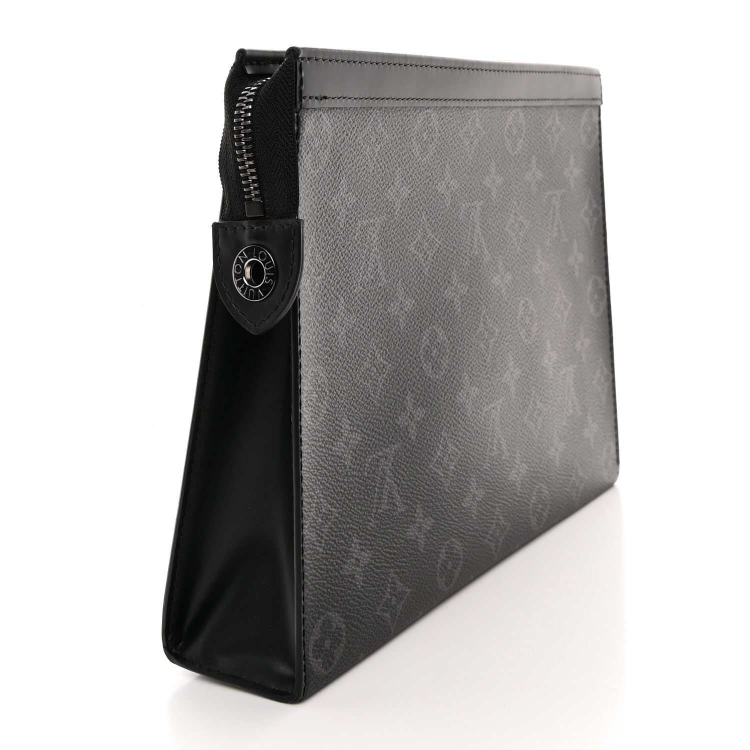 Louis Vuitton Monogram Eclipse Pochette Voyage MM 2 of 8