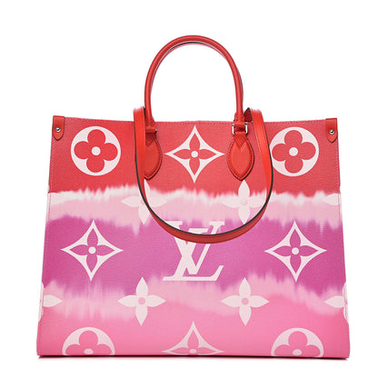 Louis Vuitton Monogram Escale Onthego GM Rouge 1 of 11