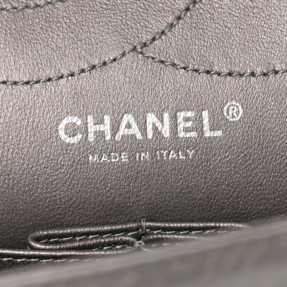 Chanel Metallic Aged Calfskin Quilted 2.55 Reissue 226 Flap Silver 6 of 10