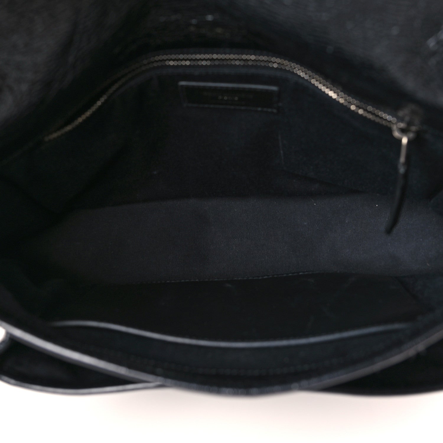 Saint Laurent Crinkled Calfskin Matelasse Monogram Medium Niki Chain Satchel Black 5 of 9