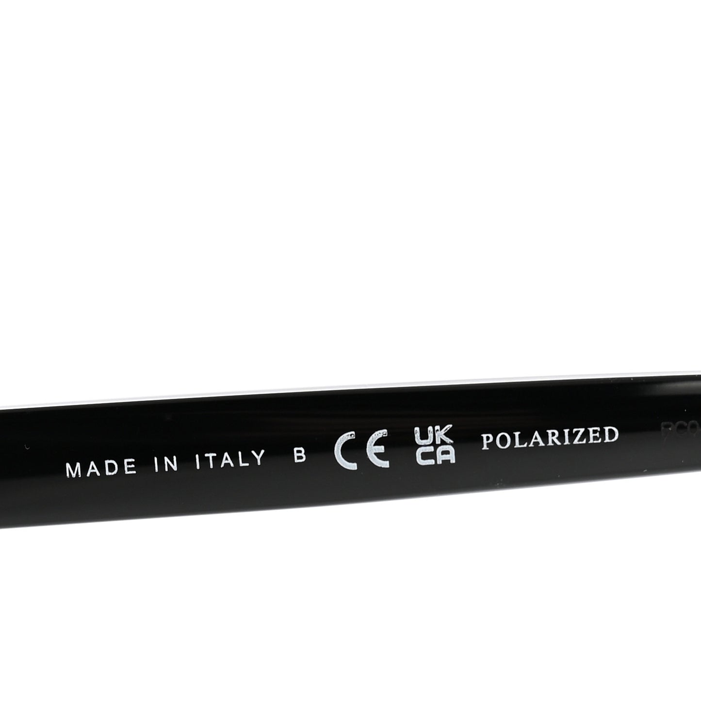 Acetate Rectangle Sunglasses 5504-A Black