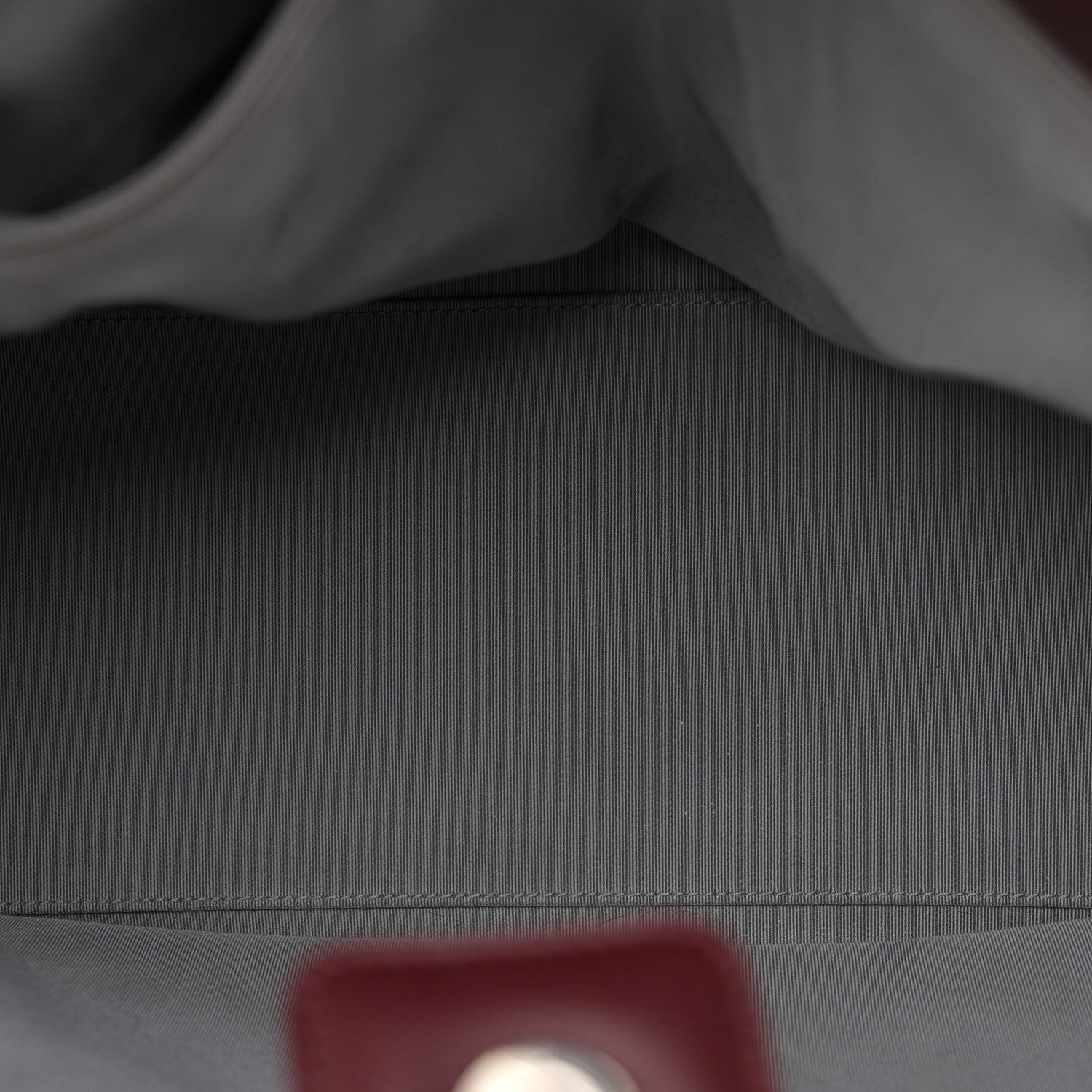 Chanel Calfskin Cerf Executive Shopper Tote Burgundy 5 of 15