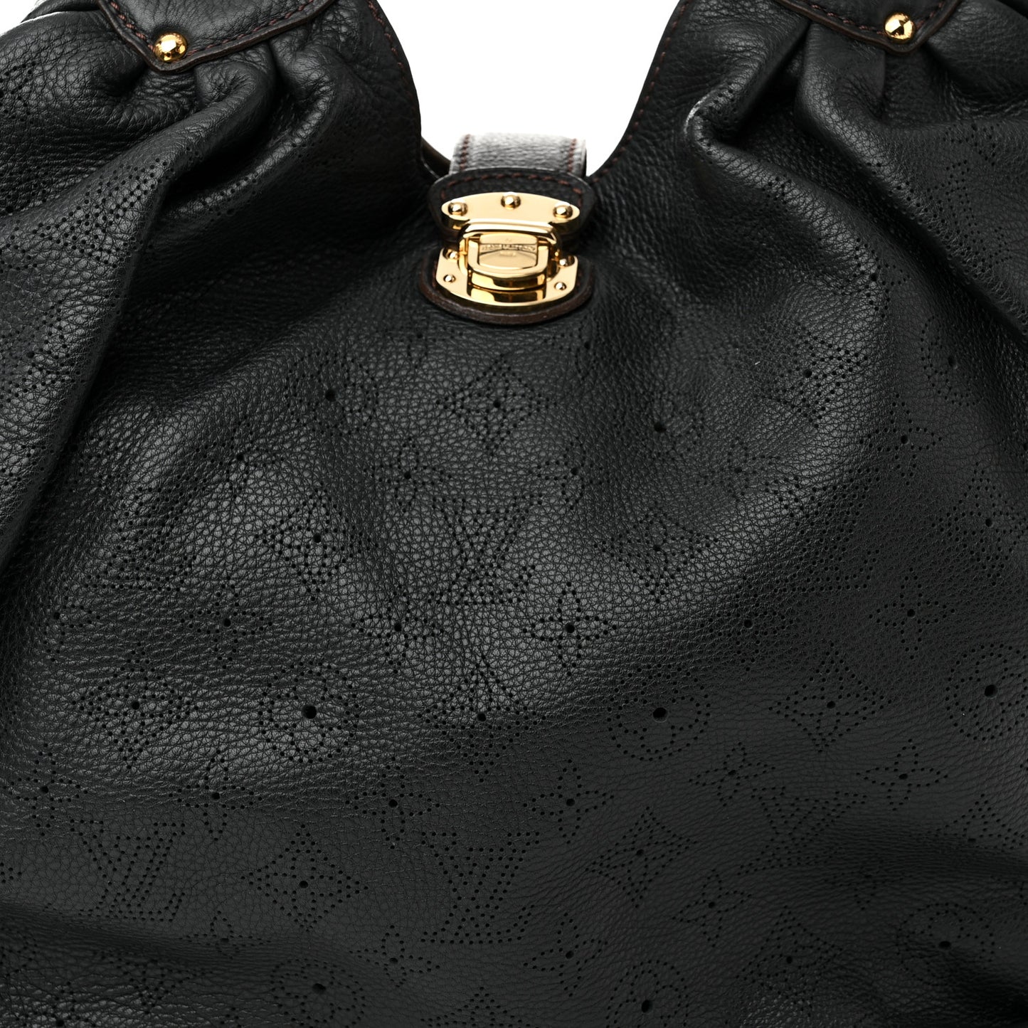 LOUIS VUITTON Mahina L Black