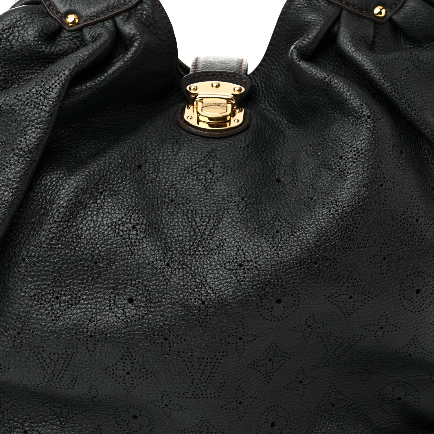 Louis Vuitton LOUIS VUITTON Mahina L Black 7 of 11