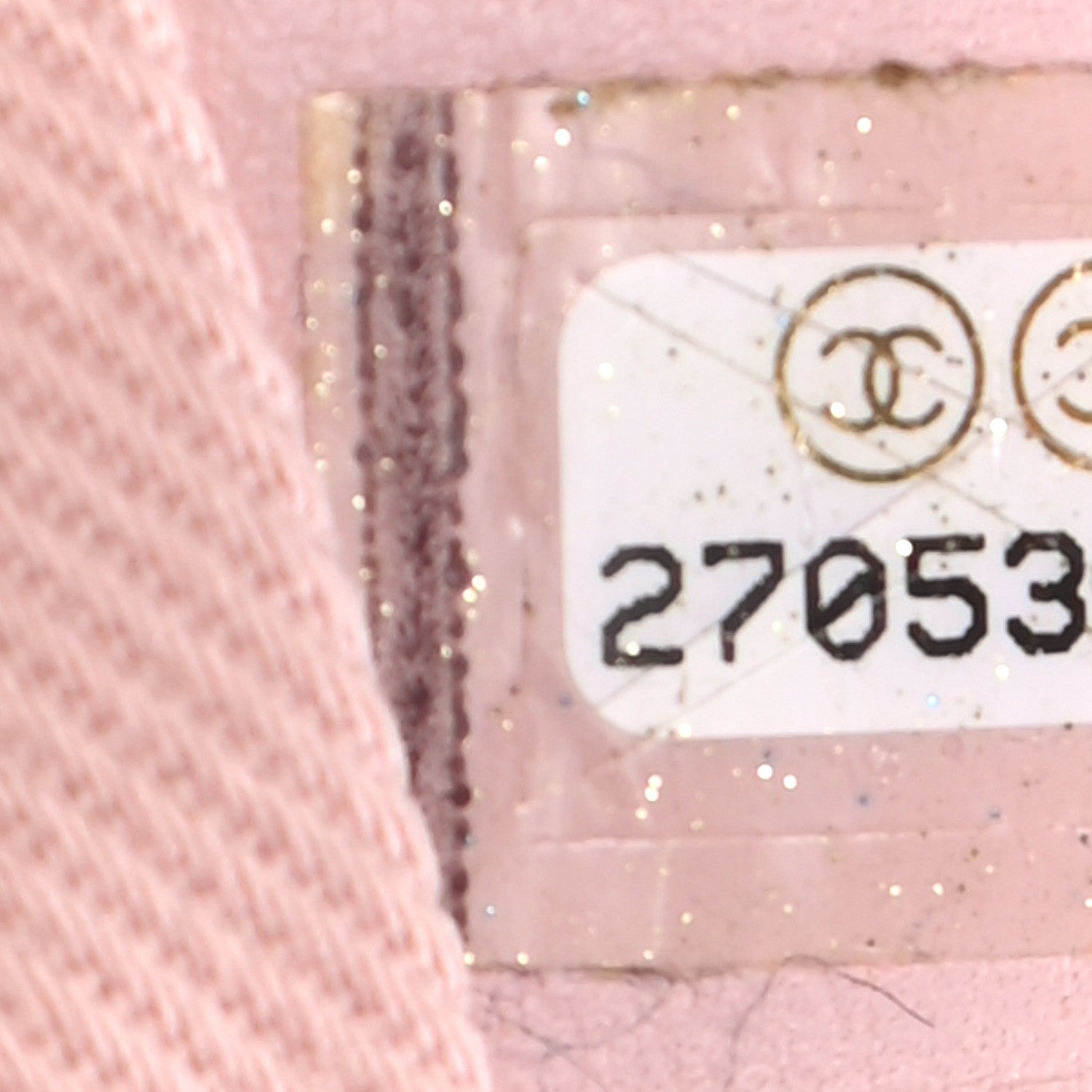Chanel Straw Lurex Medium Deauville Tote Pink 7 of 11
