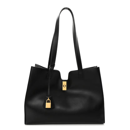 Celine Smooth Calfskin Cabas 16 Bag Black 1 of 17