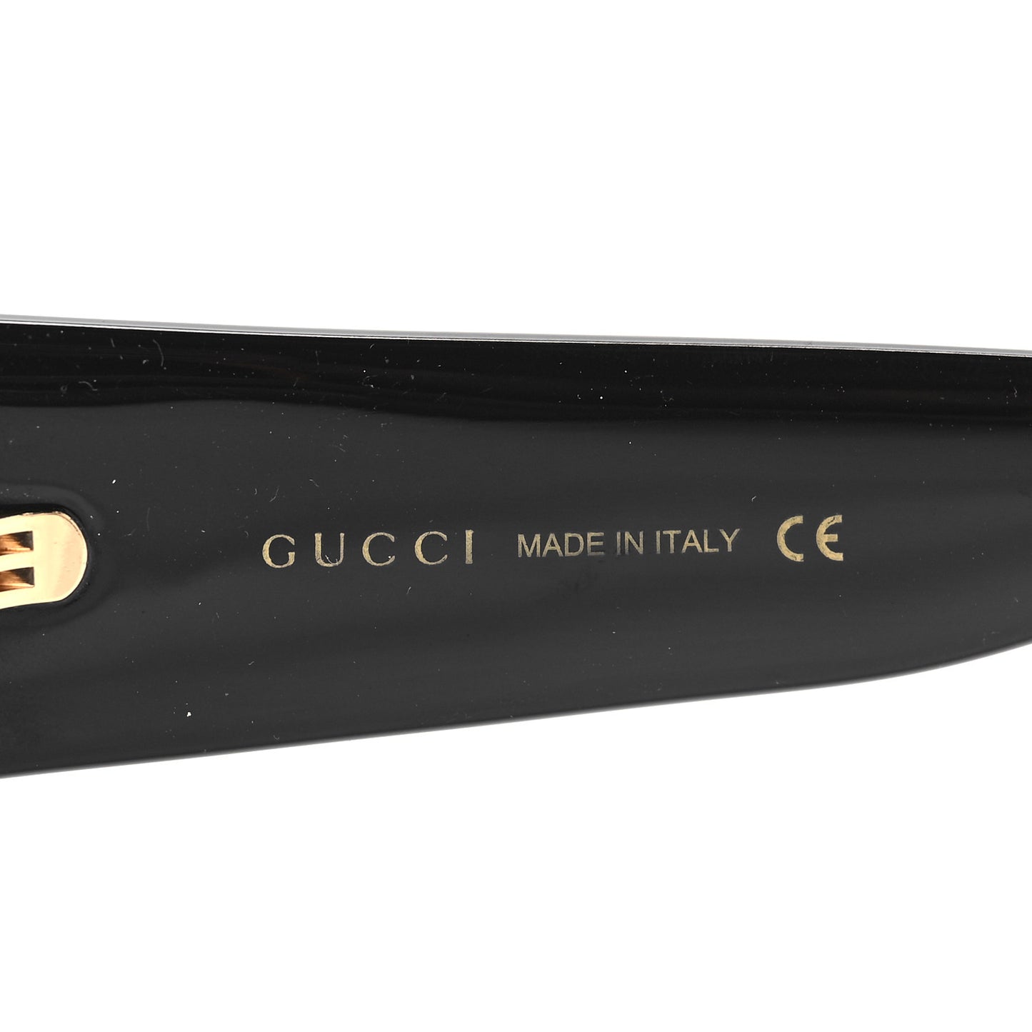 Acetate Square Frame Sunglasses GG0142SA Black