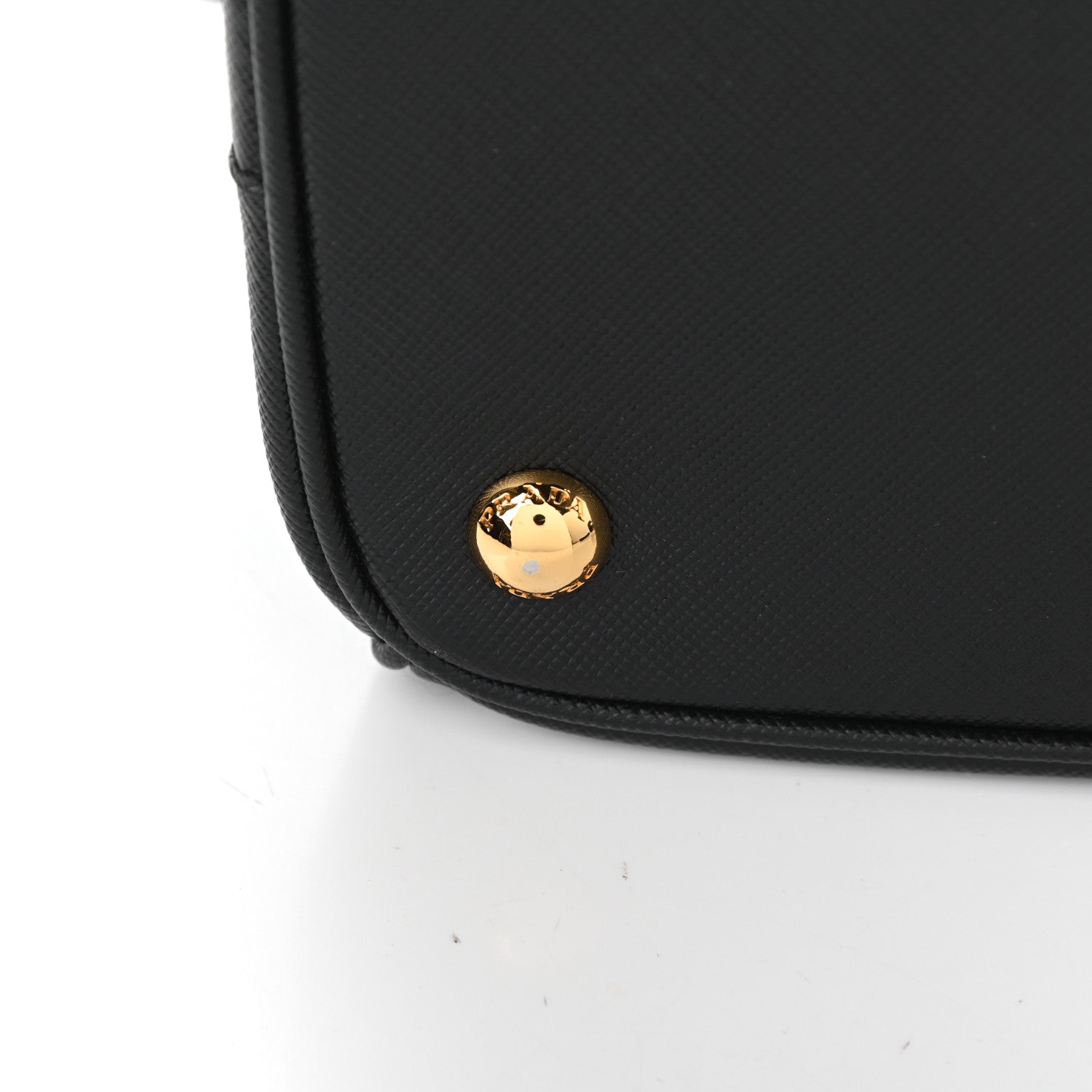 Prada Saffiano Small Galleria Double Zip Tote Black 18 of 25