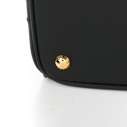 Prada Saffiano Small Galleria Double Zip Tote Black 18 of 25