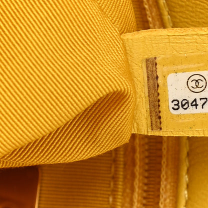 Chanel Lambskin Quilted Medium Chanel 19 Flap Yellow 6 of 9