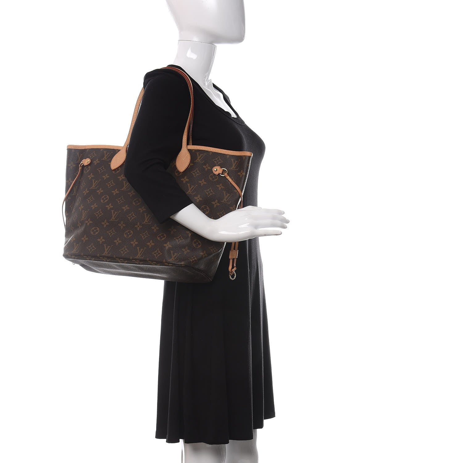 Louis Vuitton Monogram Neverfull MM 2 of 10