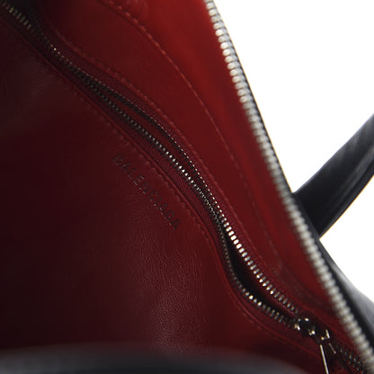 Balenciaga Calfskin S Triangle Duffle Black 8 of 9