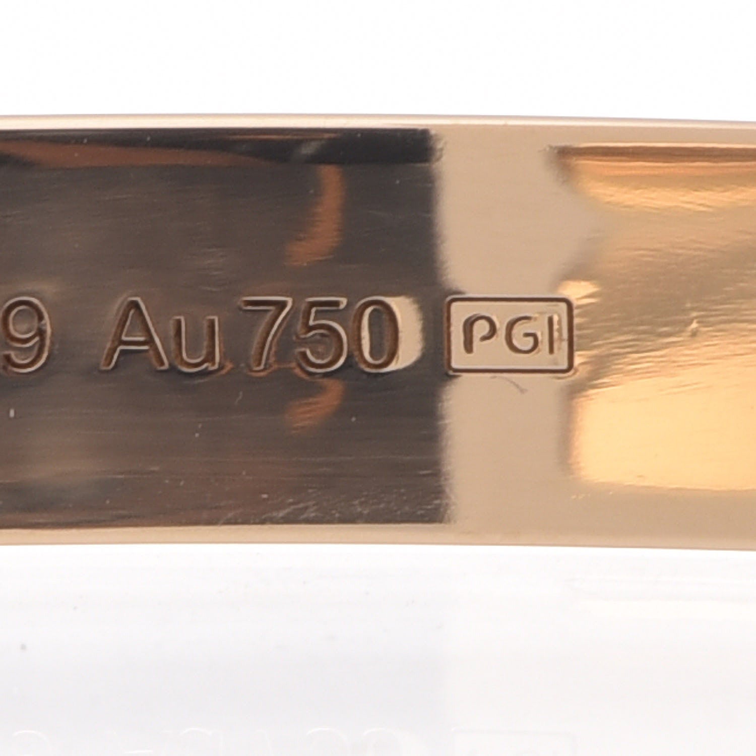 Cartier 18K Yellow Gold LOVE Cuff Bracelet 16 6 of 7