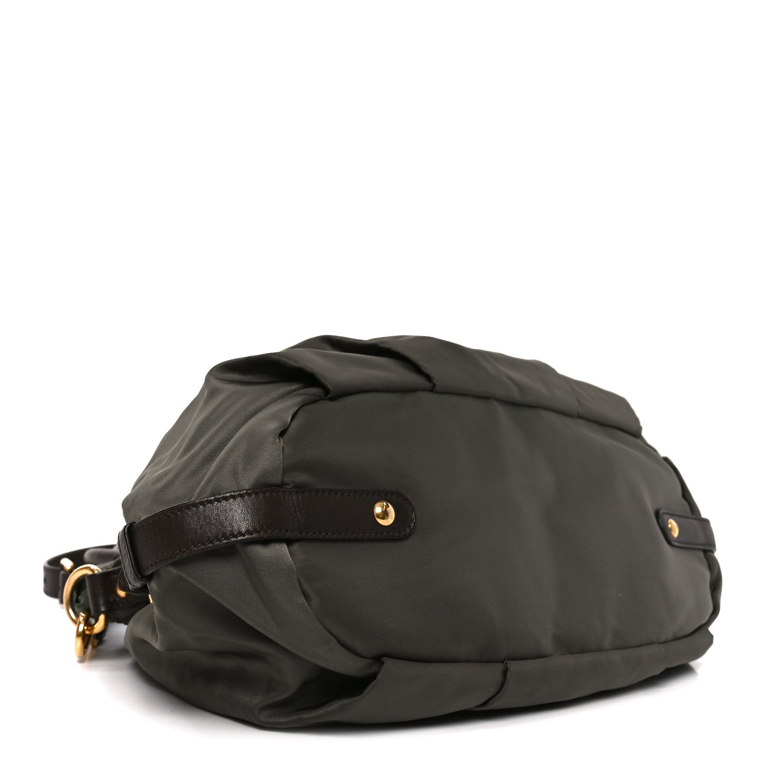 Prada Tessuto Nylon Jacquard Logo Tote Bruciato Sughero 1867701