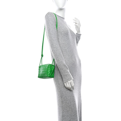 Bottega Veneta Nappa Intrecciato Mini Loop Camera Bag Parakeet 2 of 14