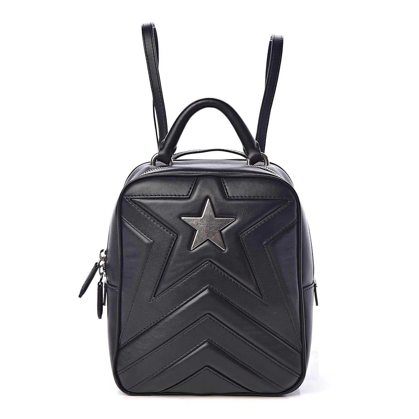 Eco Alter Nappa Quilted Star Small Backpack Dark Blue