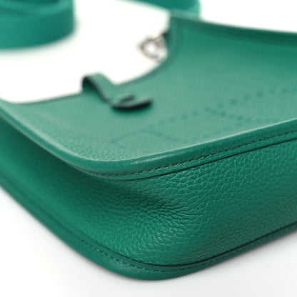 Hermes Taurillon Clemence Evelyne TPM Vert Vertigo 9 of 10