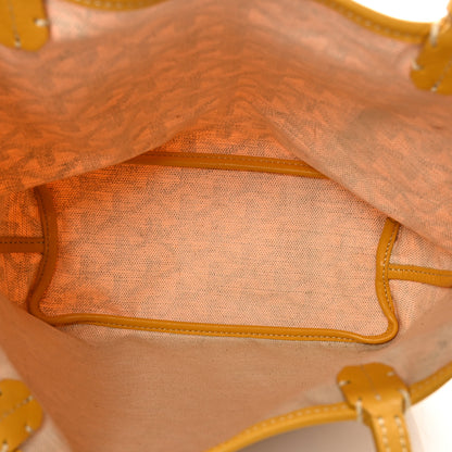 Goyard Goyardine Saint Louis Junior Jr PM Tote Yellow 6 of 9