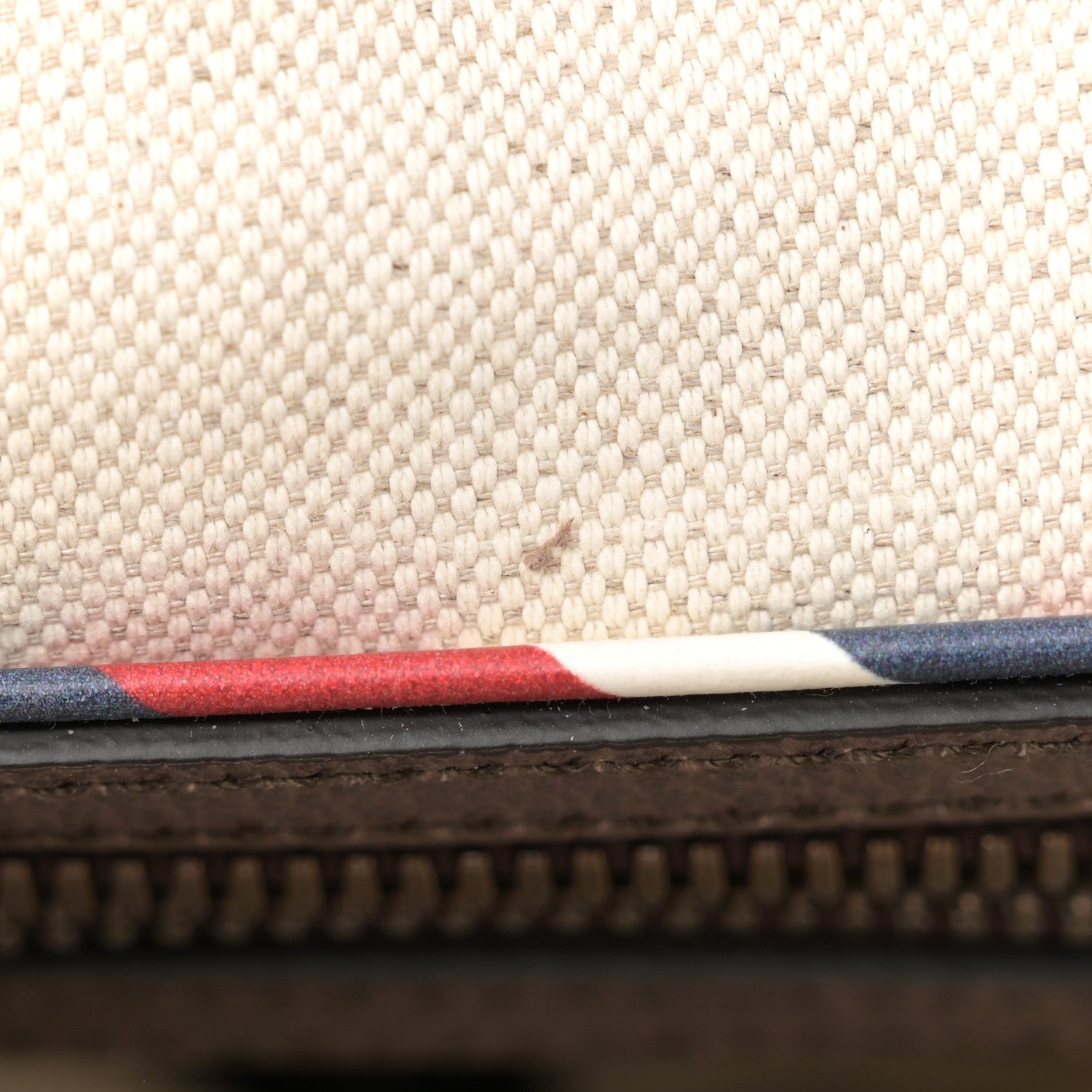Gucci Soft GG Supreme Monogram Courrier Web Medium Flat Messenger Bag Beige New Acero Multicolor 11 of 14