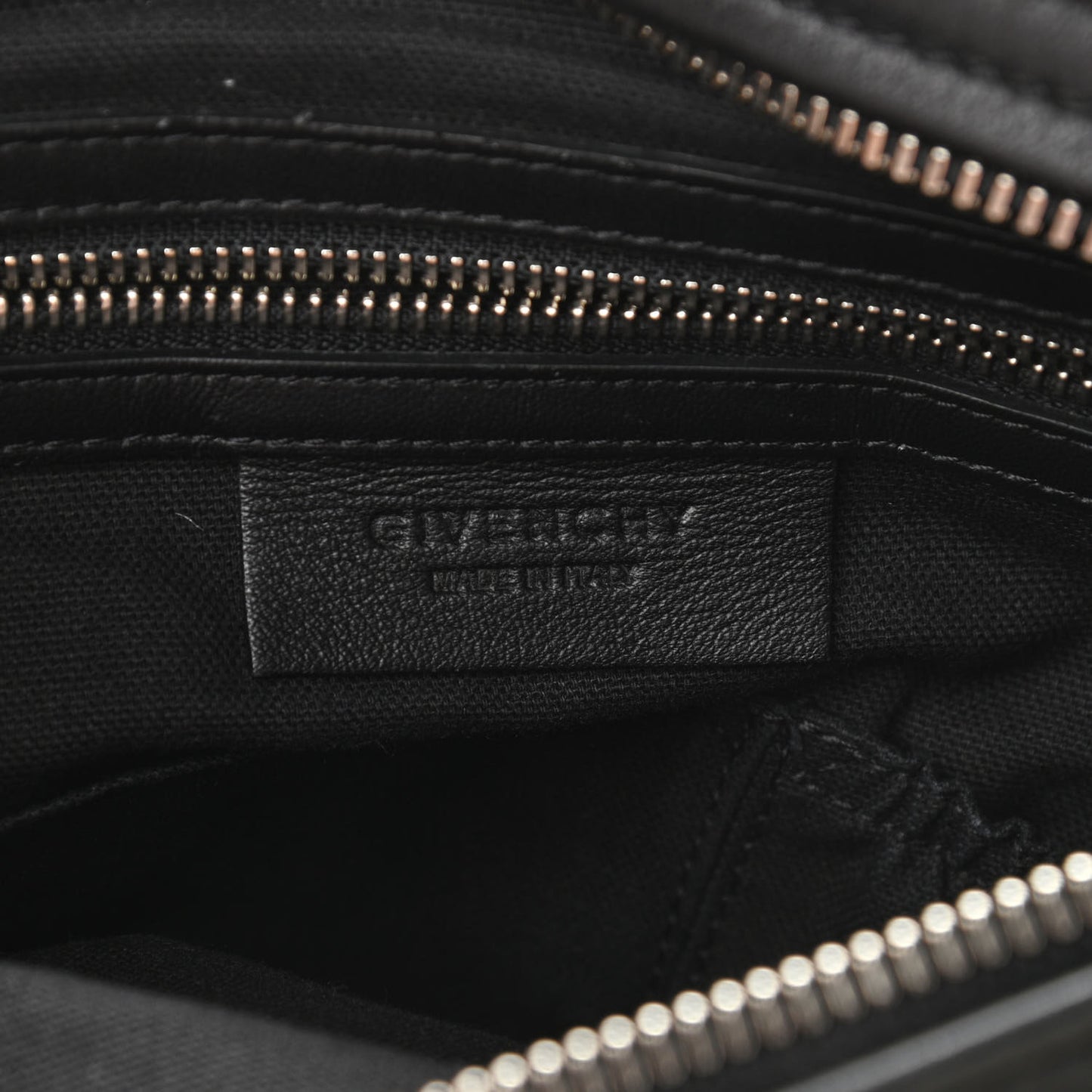Calfskin Canvas Medium Pandora Black