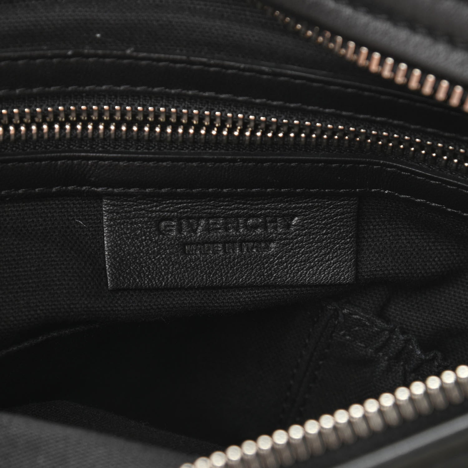 Givenchy Calfskin Canvas Medium Pandora Black 6 of 10