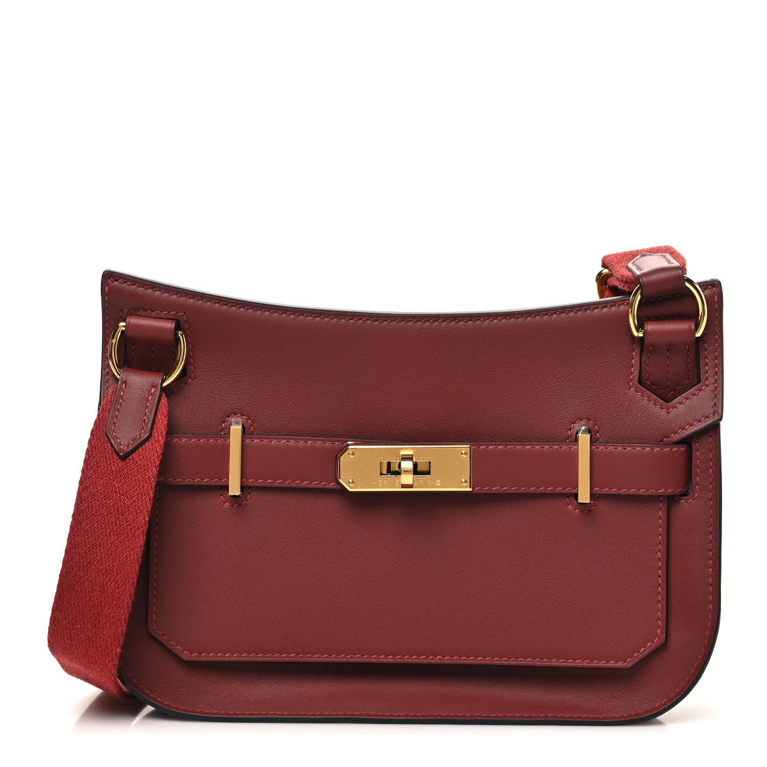 Hermes Swift Mini Jypsiere Rouge H 1 of 10