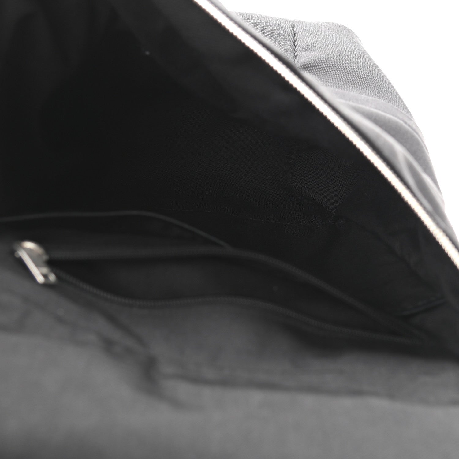 Saint Laurent Canvas Calfskin Sid Backpack Black 5 of 13