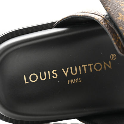 Louis Vuitton Monogram LV Flat Sandals 37.5 6 of 9
