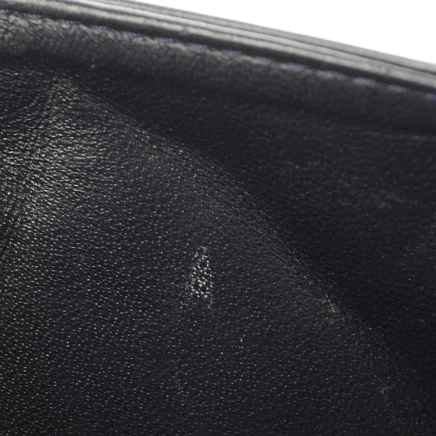 Aged Calfskin Quilted 2.55 Reissue 226 Flap Dark Purple