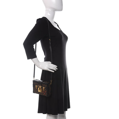 Louis Vuitton Monogram Petite Malle Black 2 of 13