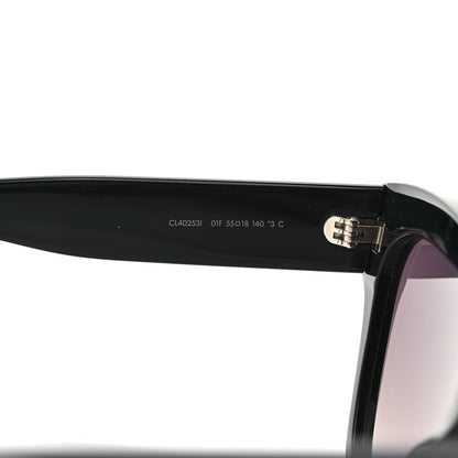Celine Acetate Triomphe Sunglasses CL 40253I Black 6 of 7