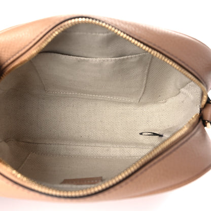 Gucci Pebbled Calfskin Small Soho Disco Bag Camelia 5 of 9