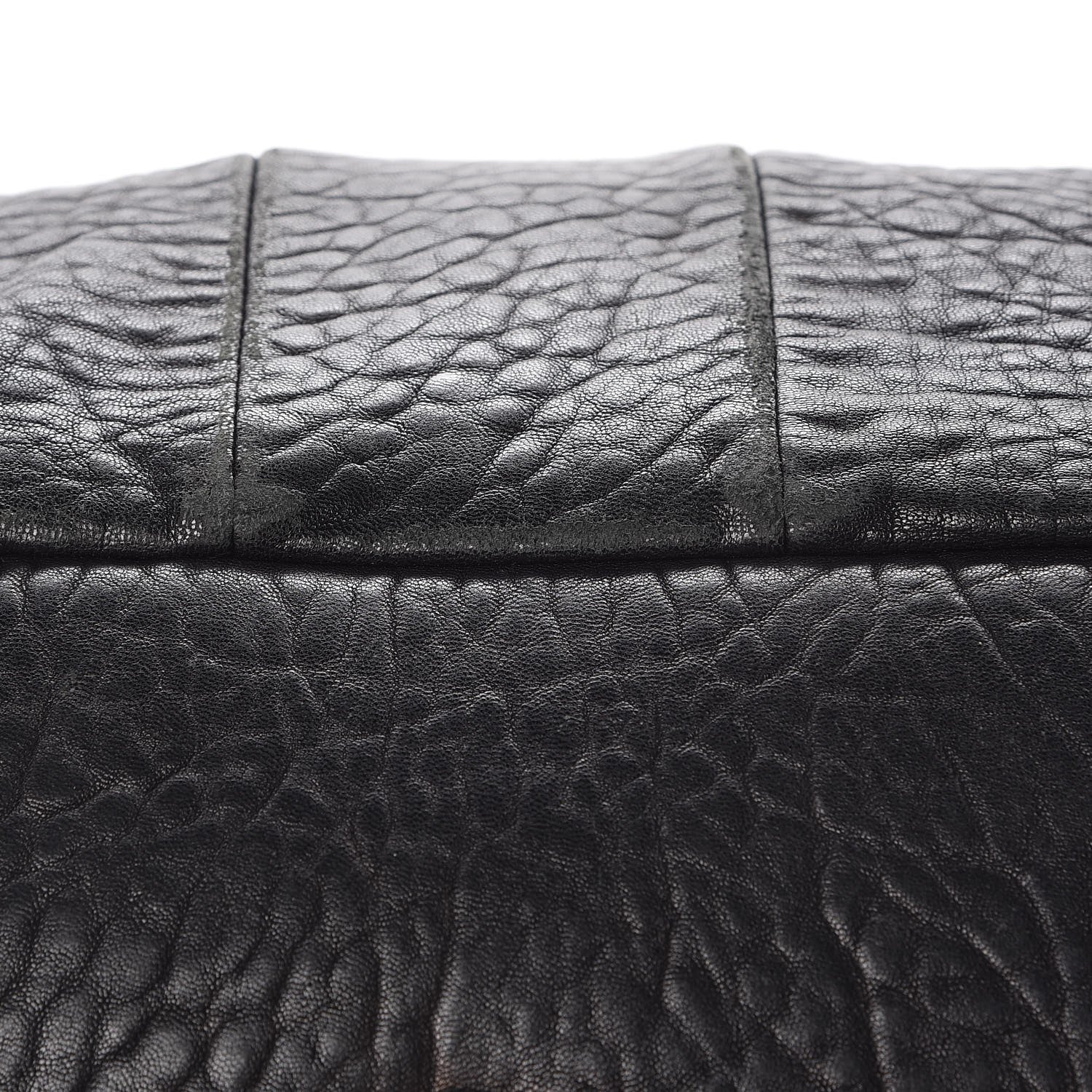 Saint Laurent Pebbled Lambskin Medium Easy Sac Black 17 of 21