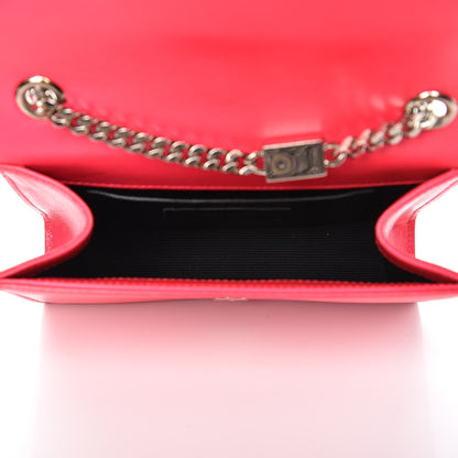 Saint Laurent Smooth Calfskin Small Monogram Kate Satchel Bubblegum 5 of 7
