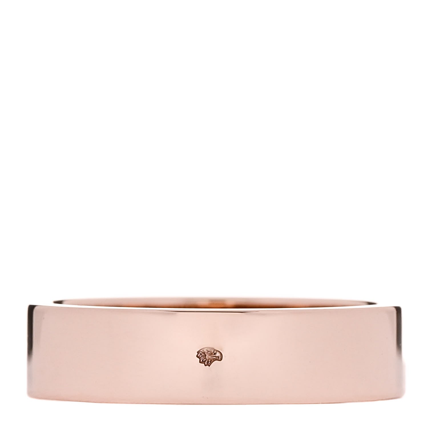 Hermes 18K Rose Gold PM Collier De Chien Ring 55 7.25 3 of 5