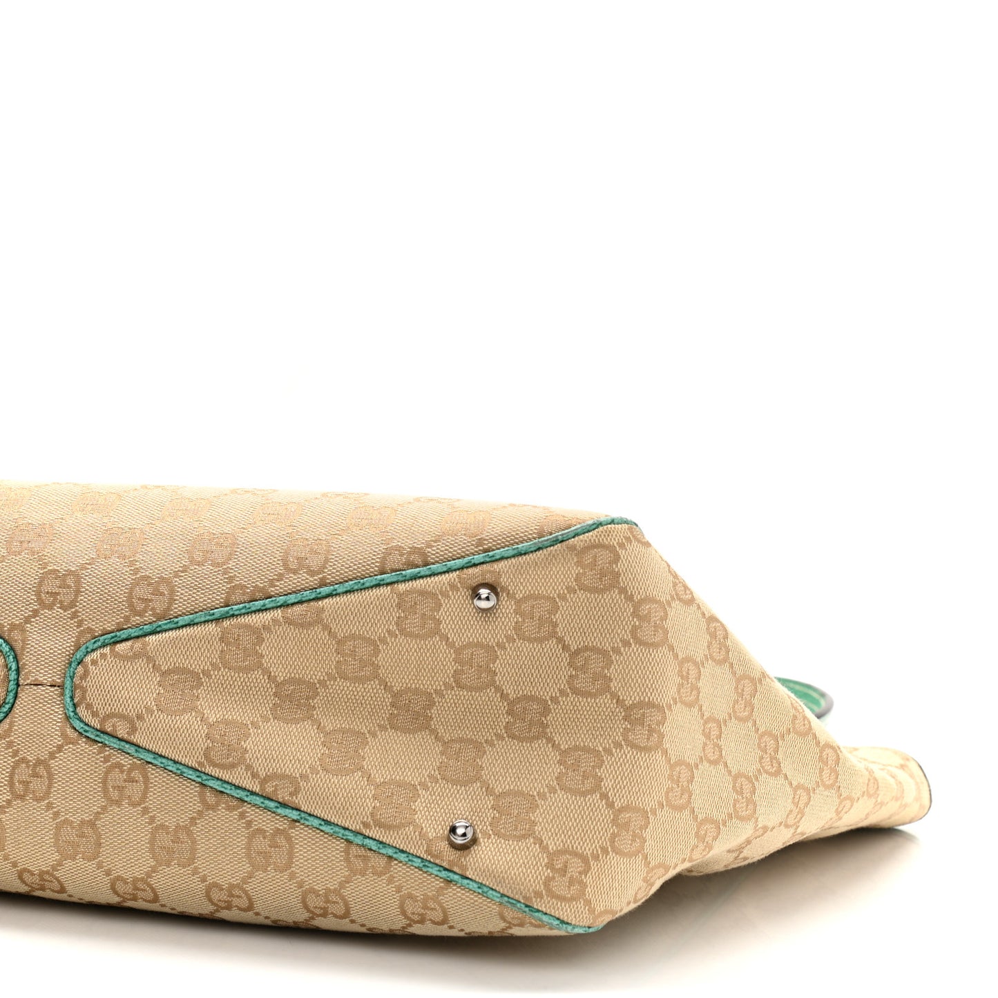Monogram Shoulder Bag Turquoise