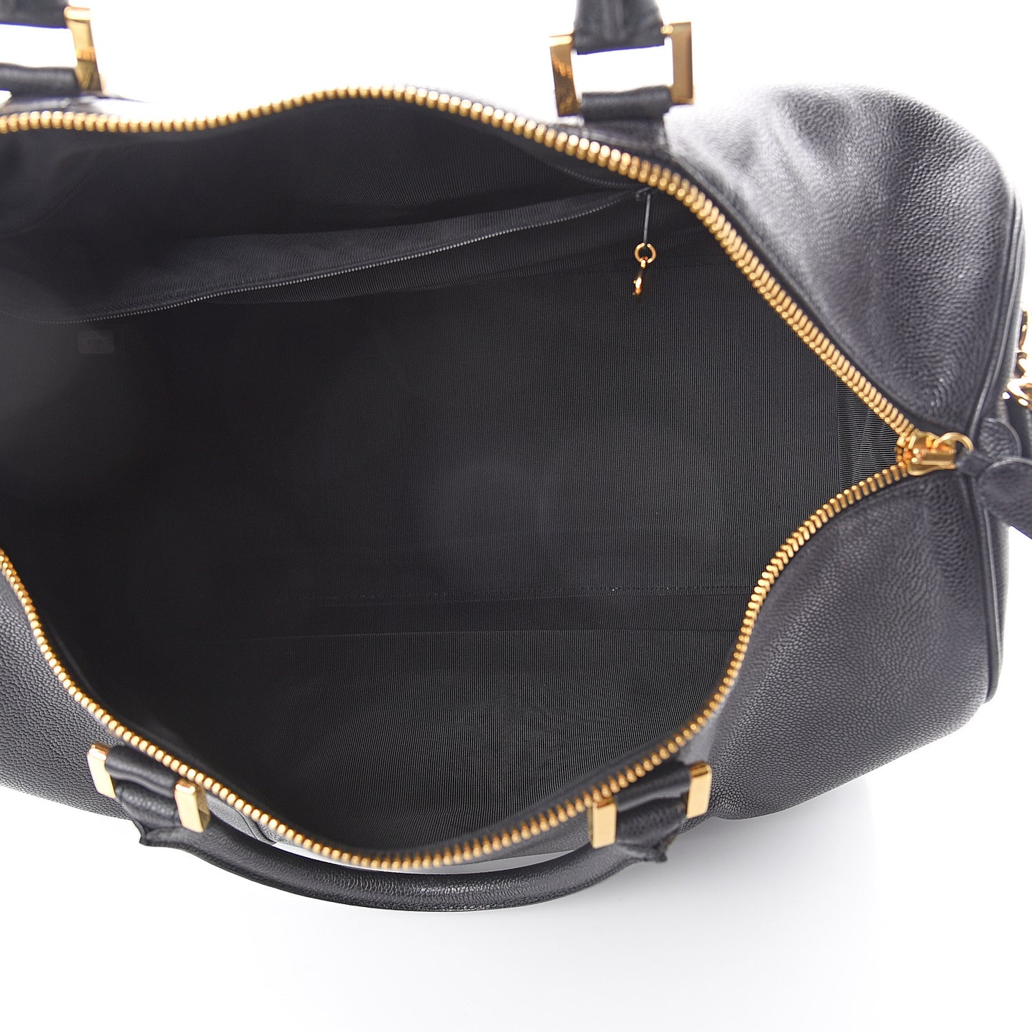 Caviar Timeless CC Duffel Bag Black