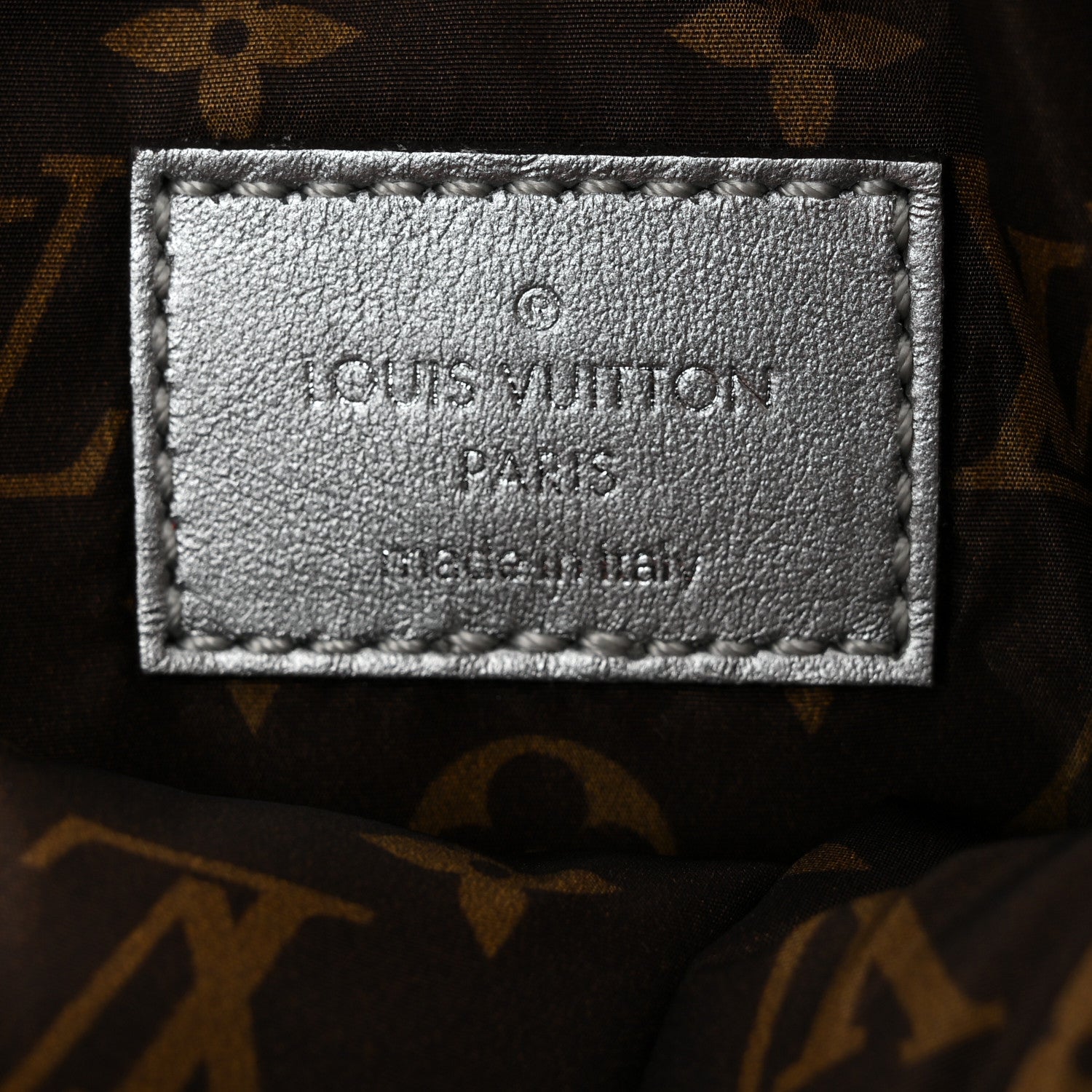 Louis Vuitton Econyl Monogram Pillow Phone Pouch Silver 6 of 9