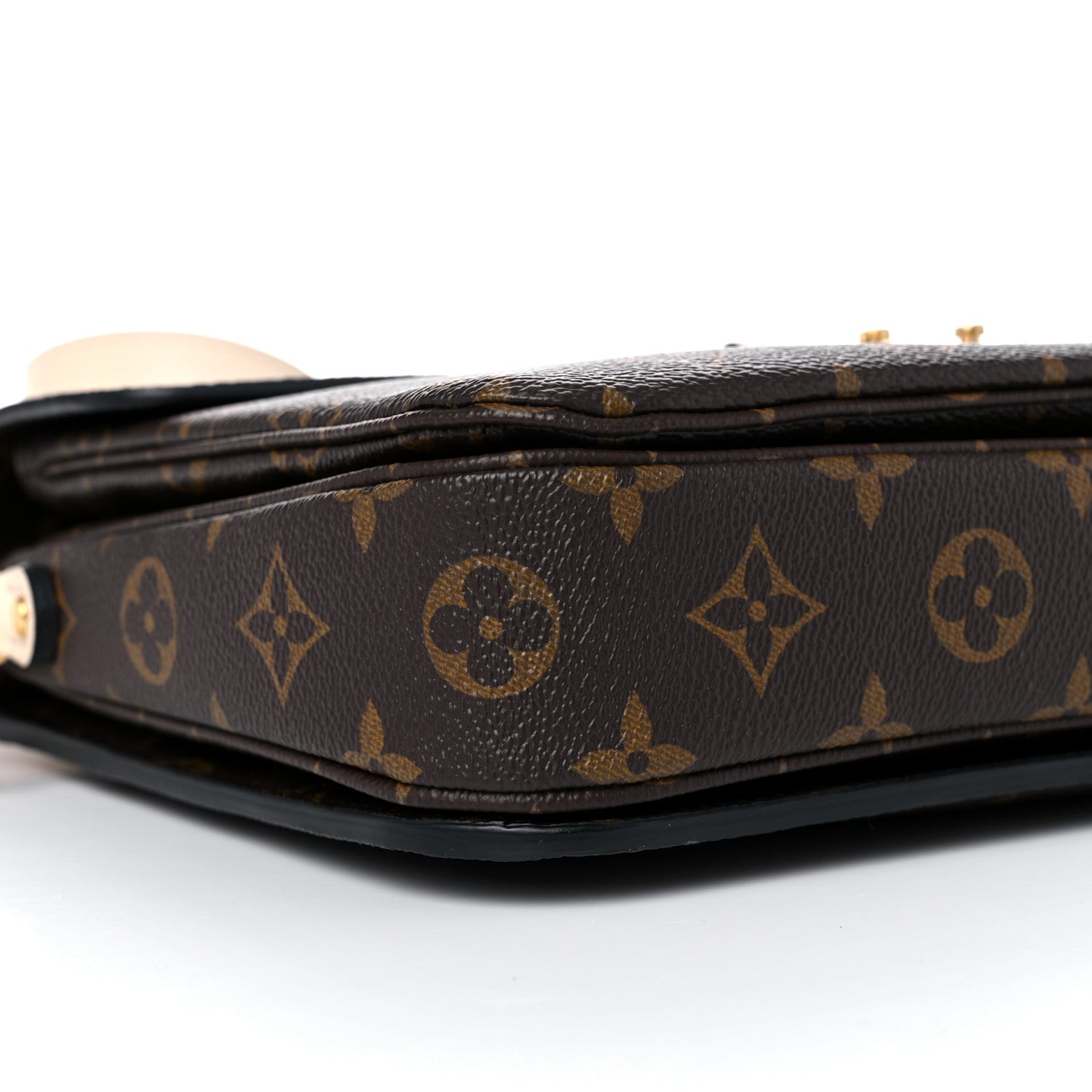 Louis Vuitton Monogram Braided Pochette Metis Creme Beige 7 of 9