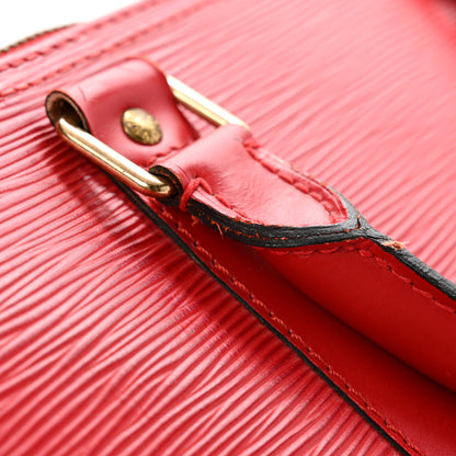 Louis Vuitton Epi Keepall 50 Castillan Red 10 of 14