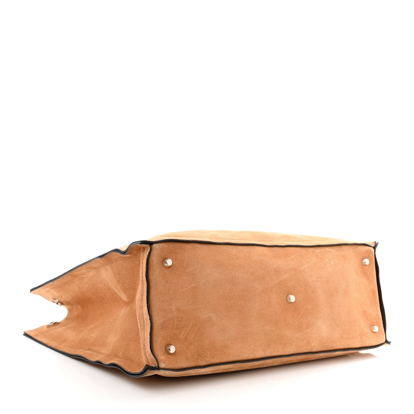 Suede Medium Diorissimo Tote Brown