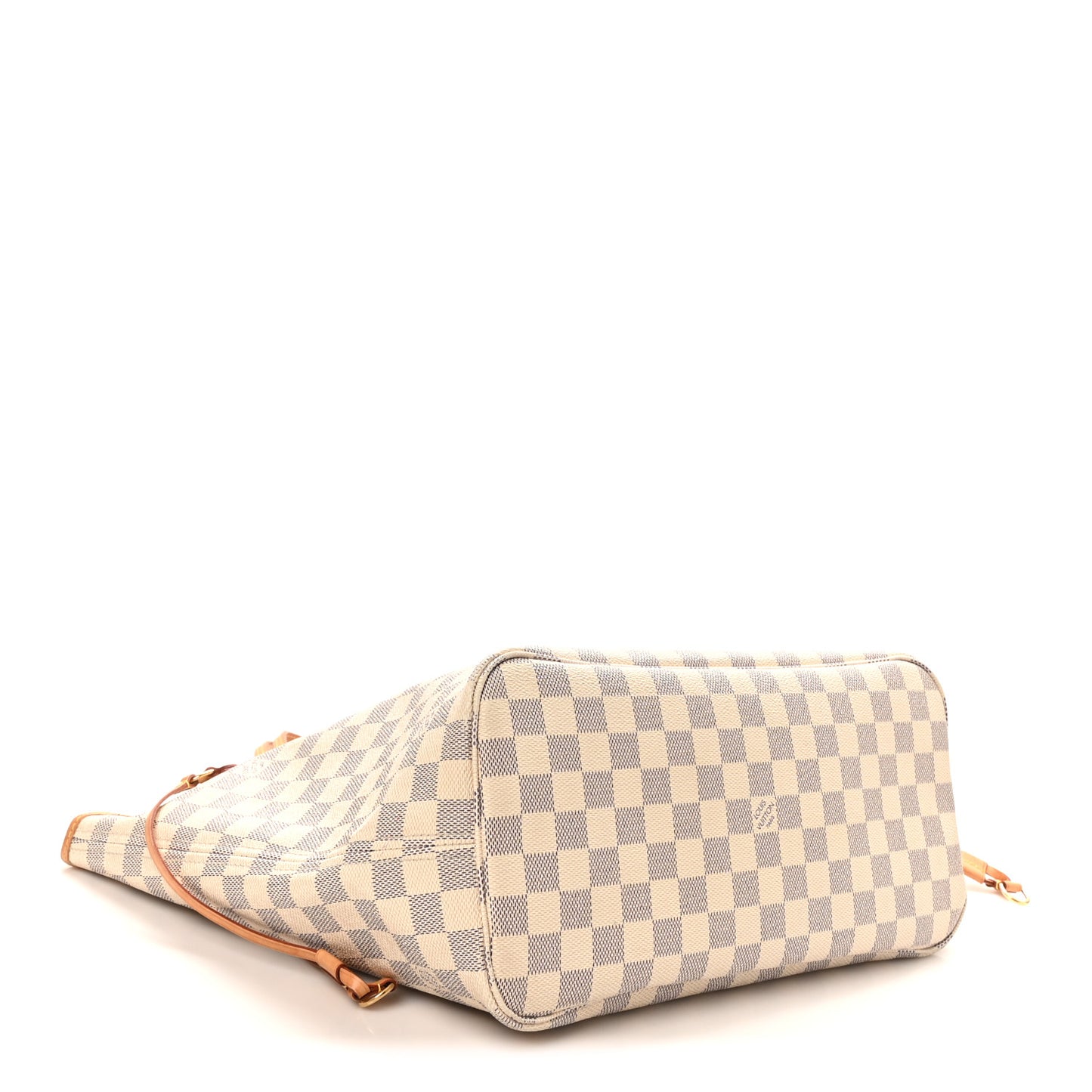 Damier Azur Neo Neverfull MM Rose Ballerine